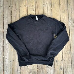 Black crewneck